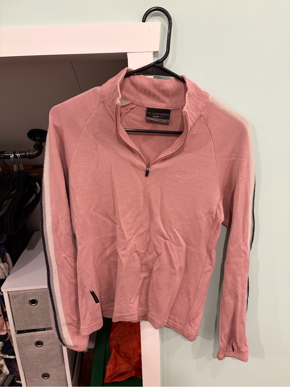 Icebreaker 100% Merino quarter zip